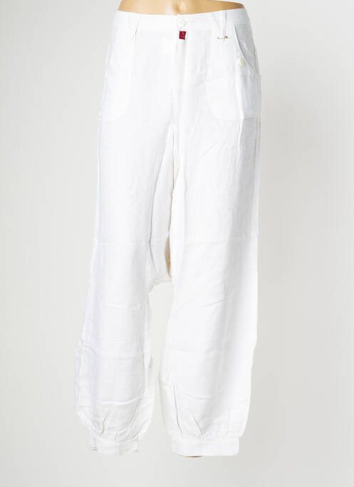 Pantalon droit blanc BE YOU K pour femme