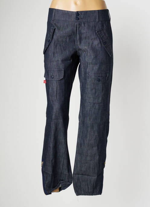 Pantalon droit bleu BE YOU K pour femme
