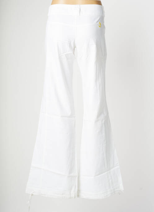Pantalon flare blanc BE YOU K pour femme