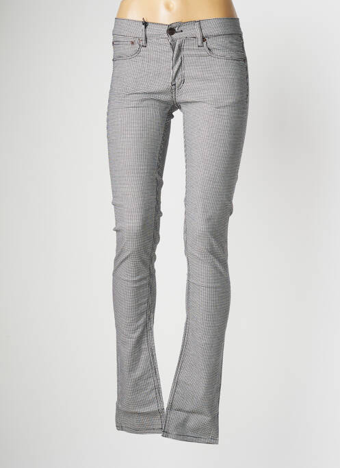 Pantalon slim noir HELLS BELLS pour femme
