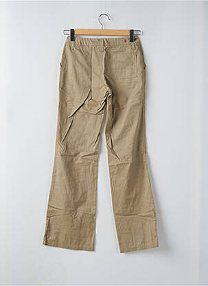 Pantalon flare taille basse taille basse vert TEDDY SMITH femme