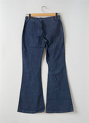 Jean coupe flare stretch taille haute bleu TEDDY SMITH femme
