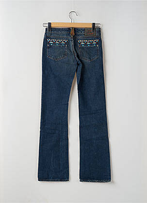 Jeans bootcut stretch taille basse bleu TEDDY SMITH femme