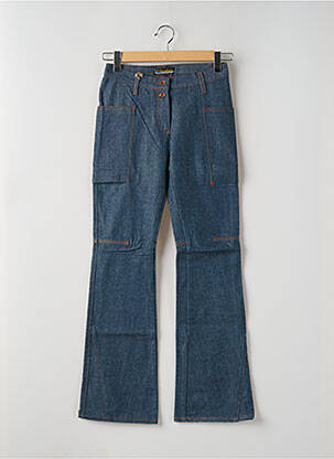 Jeans bootcut taille haute taille haute bleu TEDDY SMITH femme