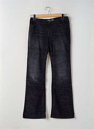 Pantalon flare stretch taille basse gris TEDDY SMITH femme