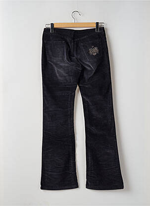Pantalon flare stretch taille basse gris TEDDY SMITH femme
