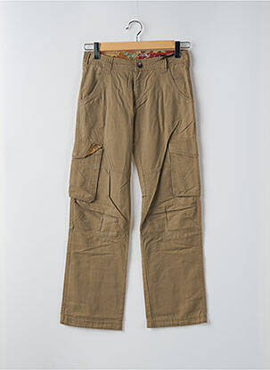 Pantalon cargo coupe droite taille normale vert TEDDY SMITH homme