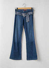 Jeans bootcut taille normale taille normale bleu TEDDY SMITH femme