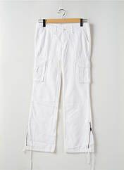 Pantalon cargo blanc TEDDY SMITH pour femme seconde vue