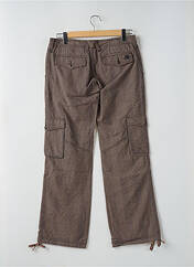 Pantalon cargo marron TEDDY SMITH pour femme seconde vue