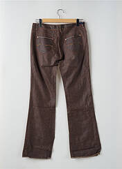 Pantalon droit marron TEDDY SMITH pour femme seconde vue