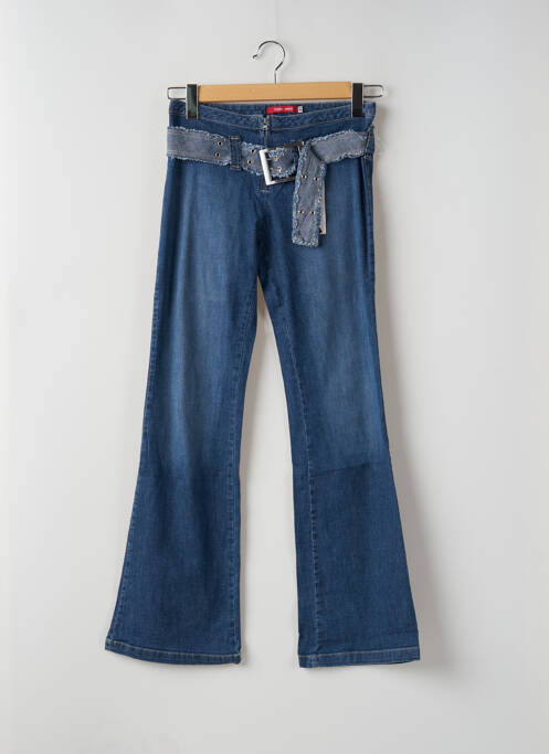 Jeans bootcut bleu TEDDY SMITH pour femme