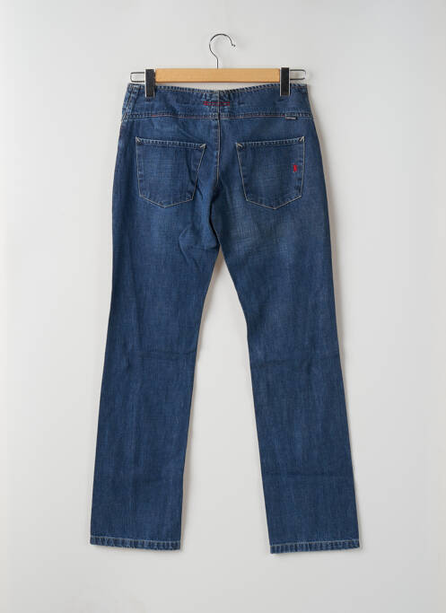 Jeans coupe droite bleu TEDDY SMITH pour femme