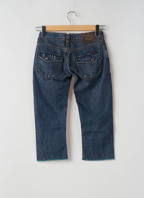 Pantacourt bleu TEDDY SMITH pour femme