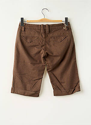Bermuda taille basse taille basse marron FREEMAN T.PORTER femme