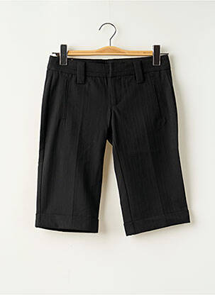 Bermuda taille basse taille basse noir FREEMAN T.PORTER femme