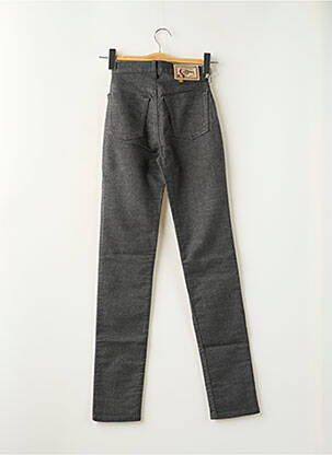 Pantalon slim taille haute taille haute gris CIMARRON femme