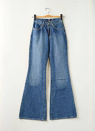 Jean coupe flare stretch taille normale bleu TEDDY SMITH femme