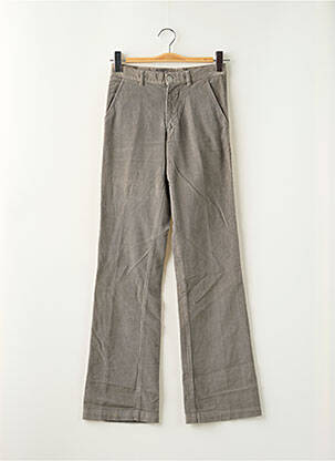 Pantalon flare stretch taille haute gris FREEMAN T.PORTER femme