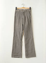 Pantalon flare stretch taille haute gris FREEMAN T.PORTER femme