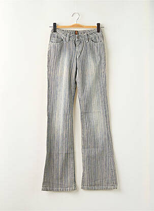 Jeans bootcut stretch taille basse bleu TEDDY SMITH femme