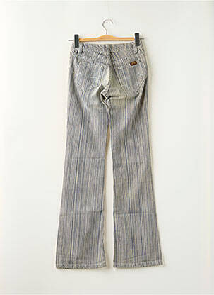Jeans bootcut stretch taille basse bleu TEDDY SMITH femme