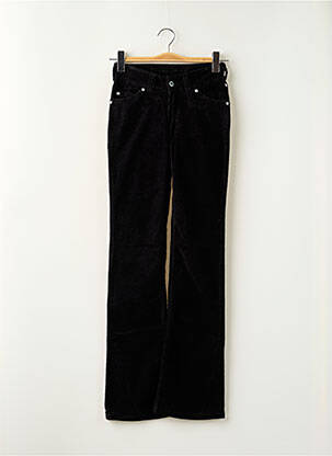 Pantalon flare stretch taille basse noir LA BRIGADA INTERNACIONAL femme