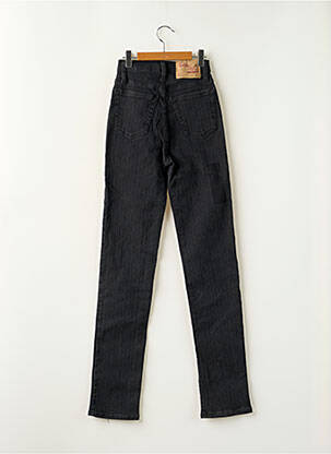 Pantalon slim stretch taille haute noir TEDDY SMITH femme