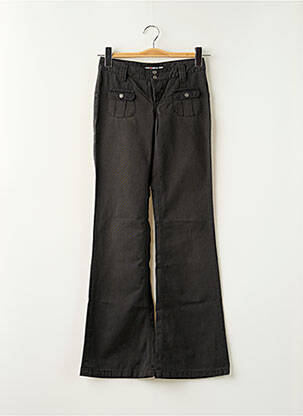 Jeans bootcut stretch taille basse noir TEDDY SMITH femme