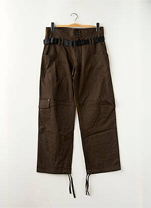 Pantalon cargo coupe droite taille normale marron TORN femme