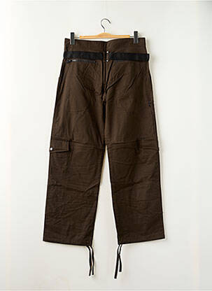 Pantalon cargo coupe droite taille normale marron TORN femme