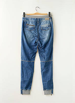 Jeans coupe slim stretch taille normale bleu TEDDY SMITH femme