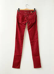 Pantalon slim rouge CIMARRON pour femme seconde vue