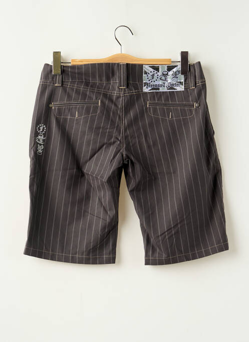 Bermuda marron FREEMAN T.PORTER pour femme
