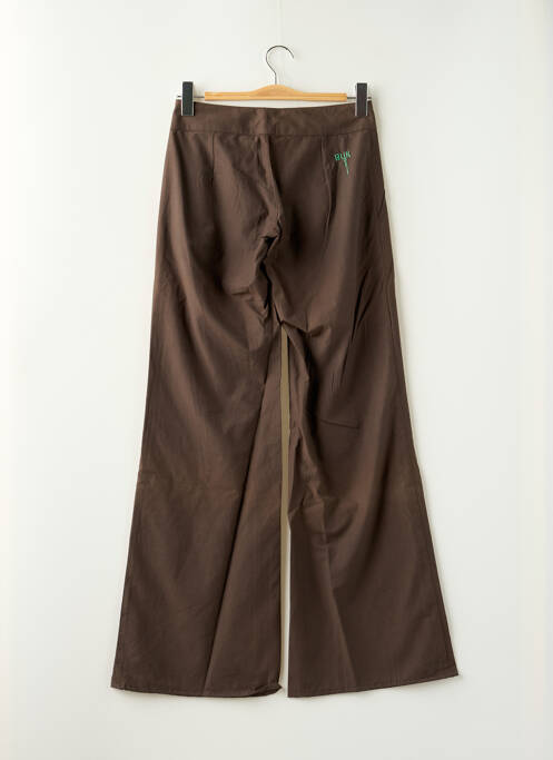 Pantalon flare marron BE YOU K pour femme
