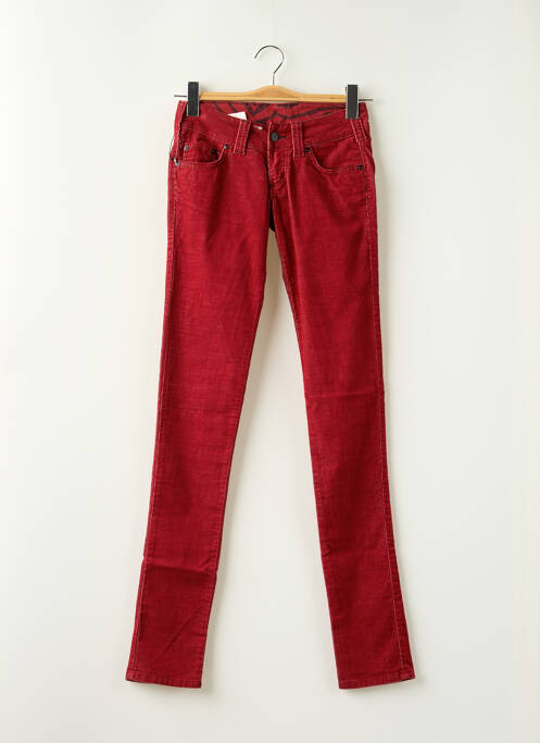 Pantalon slim rouge CIMARRON pour femme