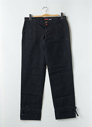 Jeans coupe droite taille normale taille normale noir BE YOU K femme