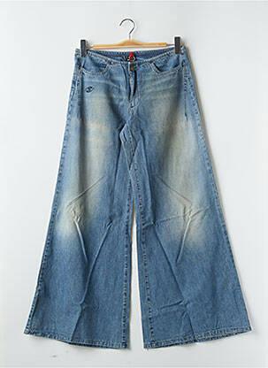 Jeans coupe large stretch taille normale bleu BE YOU K femme