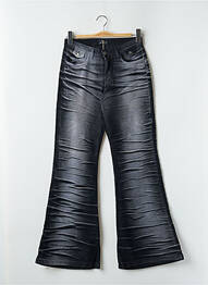 Pantalon flare stretch taille basse gris BE YOU K femme