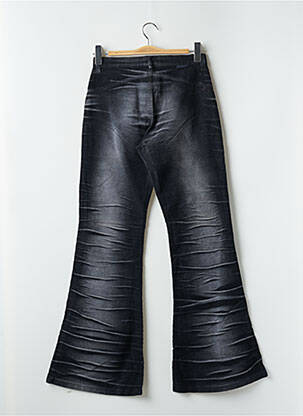 Pantalon flare stretch taille basse gris BE YOU K femme
