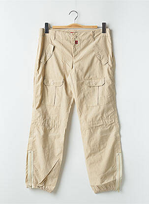 Pantalon cargo tissage popeline taille normale beige BE YOU K femme