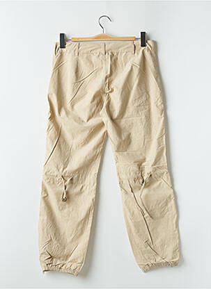 Pantalon cargo tissage popeline taille normale beige BE YOU K femme