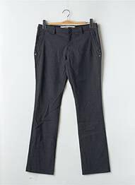 Pantalon 7/8 tissage popeline taille basse gris BLEND SHE femme