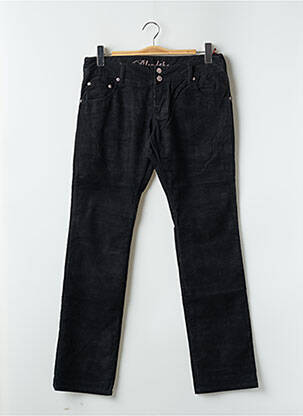 Pantalon slim taille basse taille basse noir BLEND SHE femme