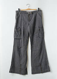 Pantalon cargo taille basse taille basse gris BLEND SHE femme