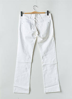 Pantalon slim taille basse taille basse blanc BLEND SHE femme