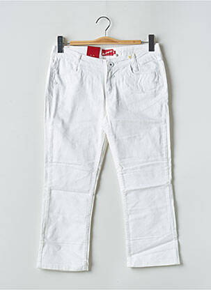 Jeans coupe slim taille basse taille basse blanc BLEND SHE femme