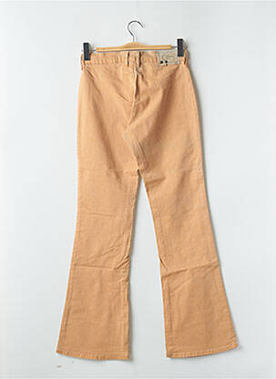 Pantalon flare stretch taille haute orange CIMARRON femme