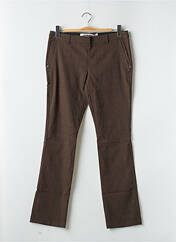 Pantalon 7/8 marron BLEND SHE pour femme seconde vue