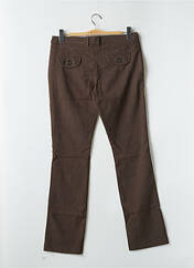 Pantalon 7/8 marron BLEND SHE pour femme seconde vue